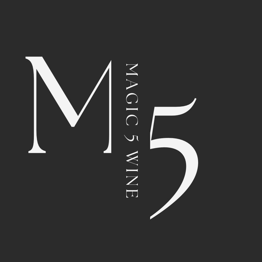Magic 5 Wine and Tasting Room logo, representing quality and sophistication in wine tasting